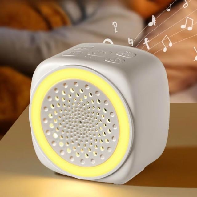 七彩LED燈白噪音舒眠儀(小夜燈 搖籃曲 除噪音 嬰兒 寶寶 睡眠安撫器 睡眠機)