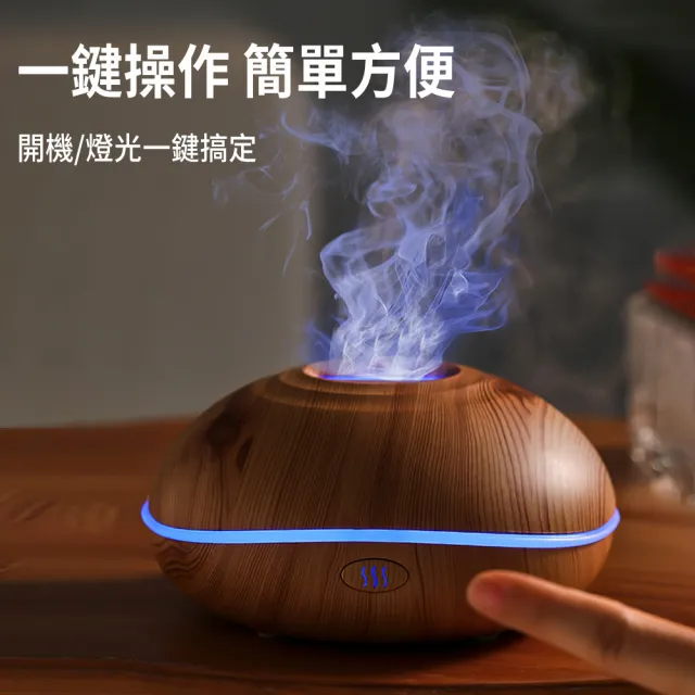 【ANDZEN】USB超音波負離子水氧機AZ-200(買就送澳洲精油10mlx1瓶/薰香機/加濕器/香氛機/擴香機/負離子)