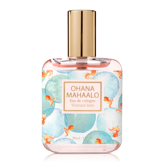 【OHANA MAHAALO】金魚泡泡輕香水30ml(專櫃公司貨)
