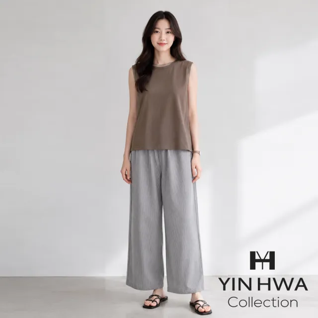 【YIN HWA 盈樺】ARIES 簡約百搭細緻拼接背心