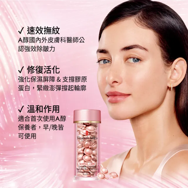 【伊麗莎白雅頓】官方直營 超A醇膠囊精華新手組/禮盒