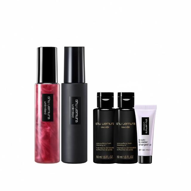 【Shu uemura 植村秀】官方直營 無極限定妝噴霧100ml雙入(新品上市/開光小紅噴/持久/控油/持妝/618限定)