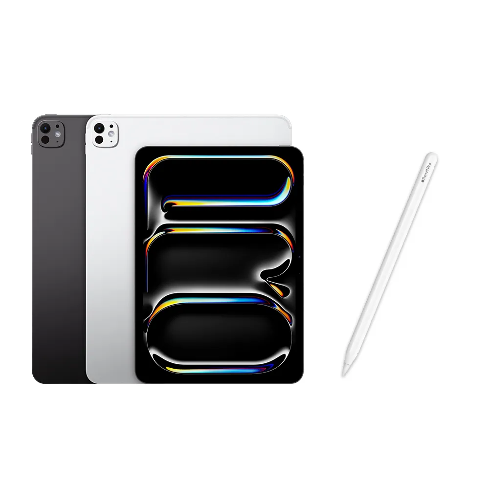 【Apple】2025 iPad Pro M5晶片/11吋/WiFi/256G 平板電腦(Apple Pencil Pro組)