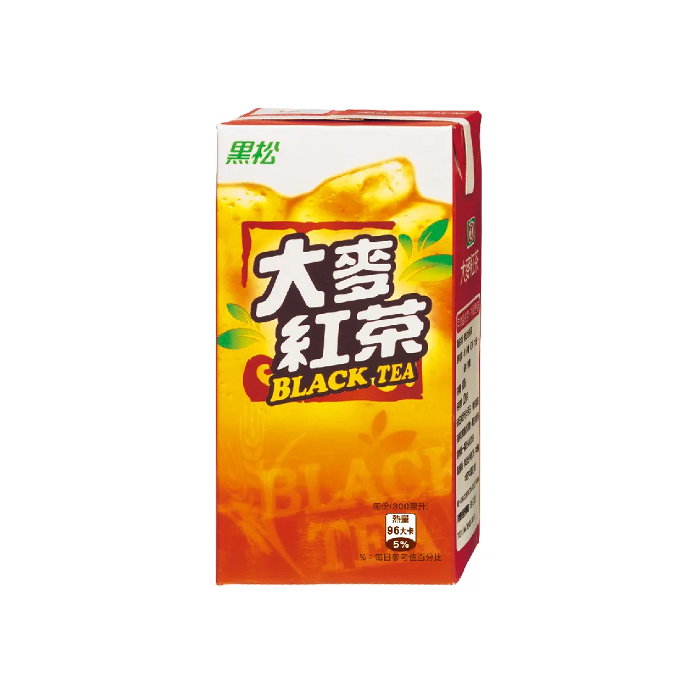 【黑松】黑松大麥紅茶 PKL300mlx24入/箱(TQF微笑標章)