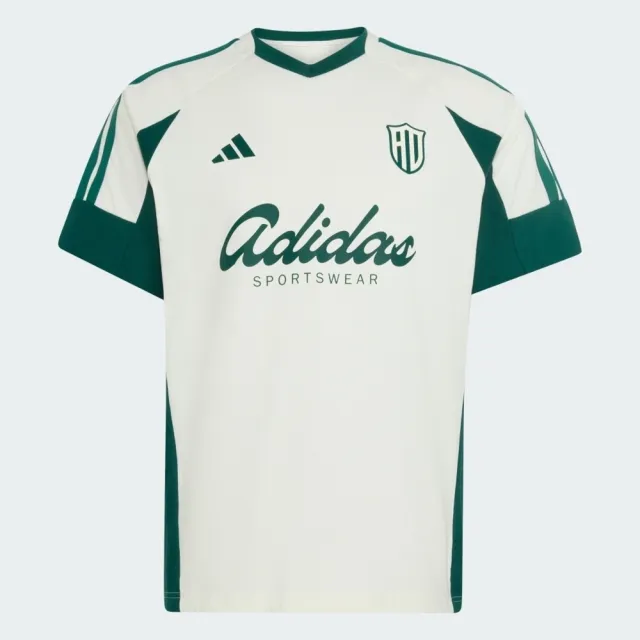 【adidas 愛迪達】M Lux Tiro T Sc 男女 T恤 運動上衣 休閒短袖 白綠 亞版 純棉(KS5052)