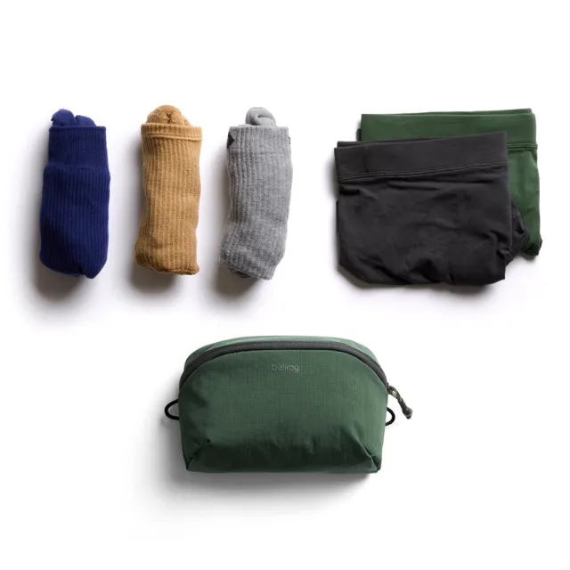【Bellroy】Lite Packing Pouch 2L 旅行收納袋 化妝包 小物收納包 盥洗包 禮物 送禮 推薦(森林深綠)