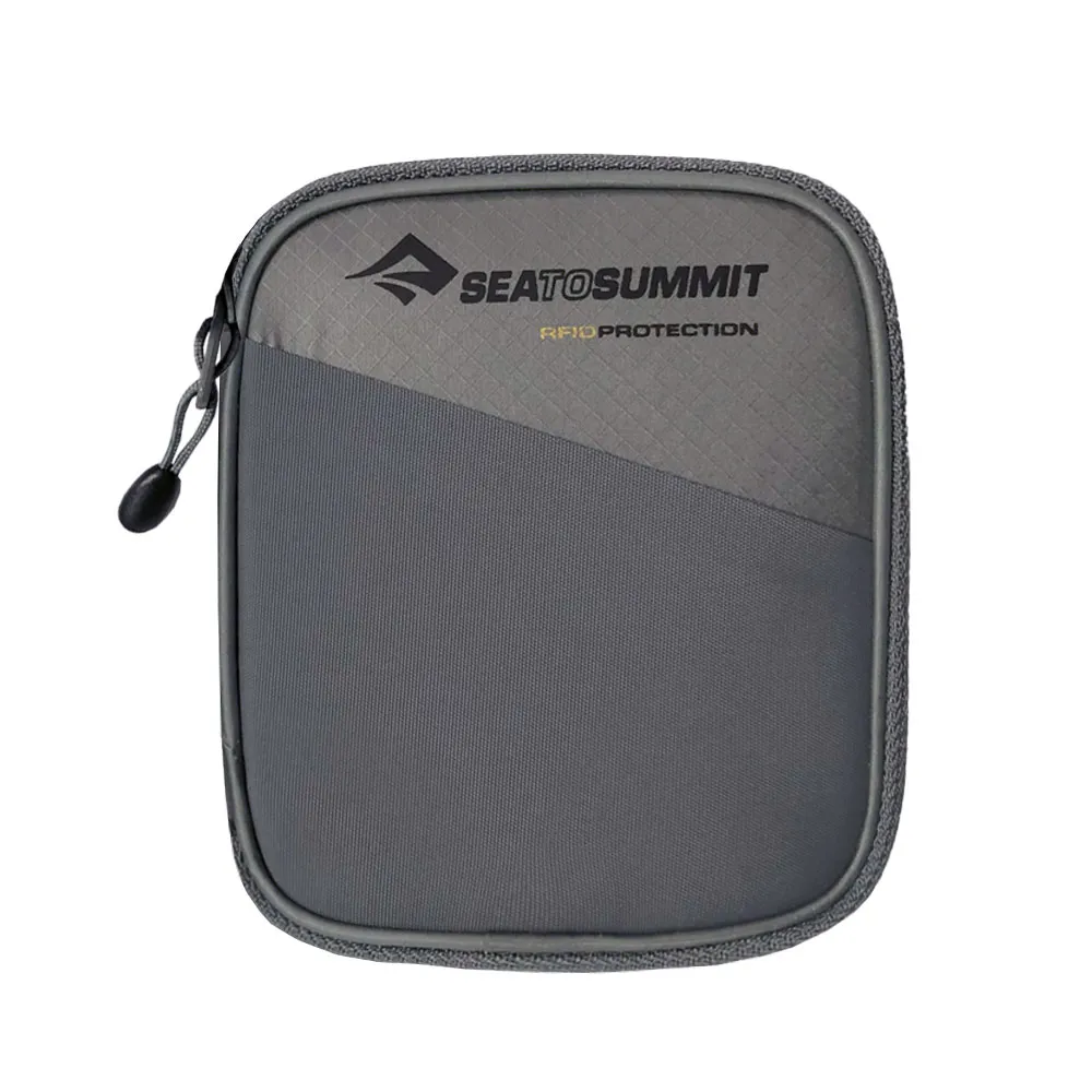 【SEA TO SUMMIT】RFID 旅行用安全錢包 S 灰/黑(防盜/證件包/零錢包/卡夾包/國旅)