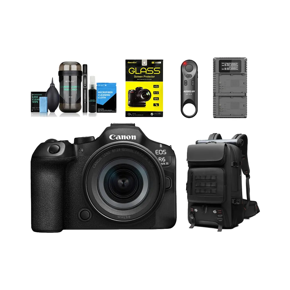 【Canon】EOS R6 Mark III R6M3 + RF 24-105mm F4-7.1 IS STM 超值組(公司貨)