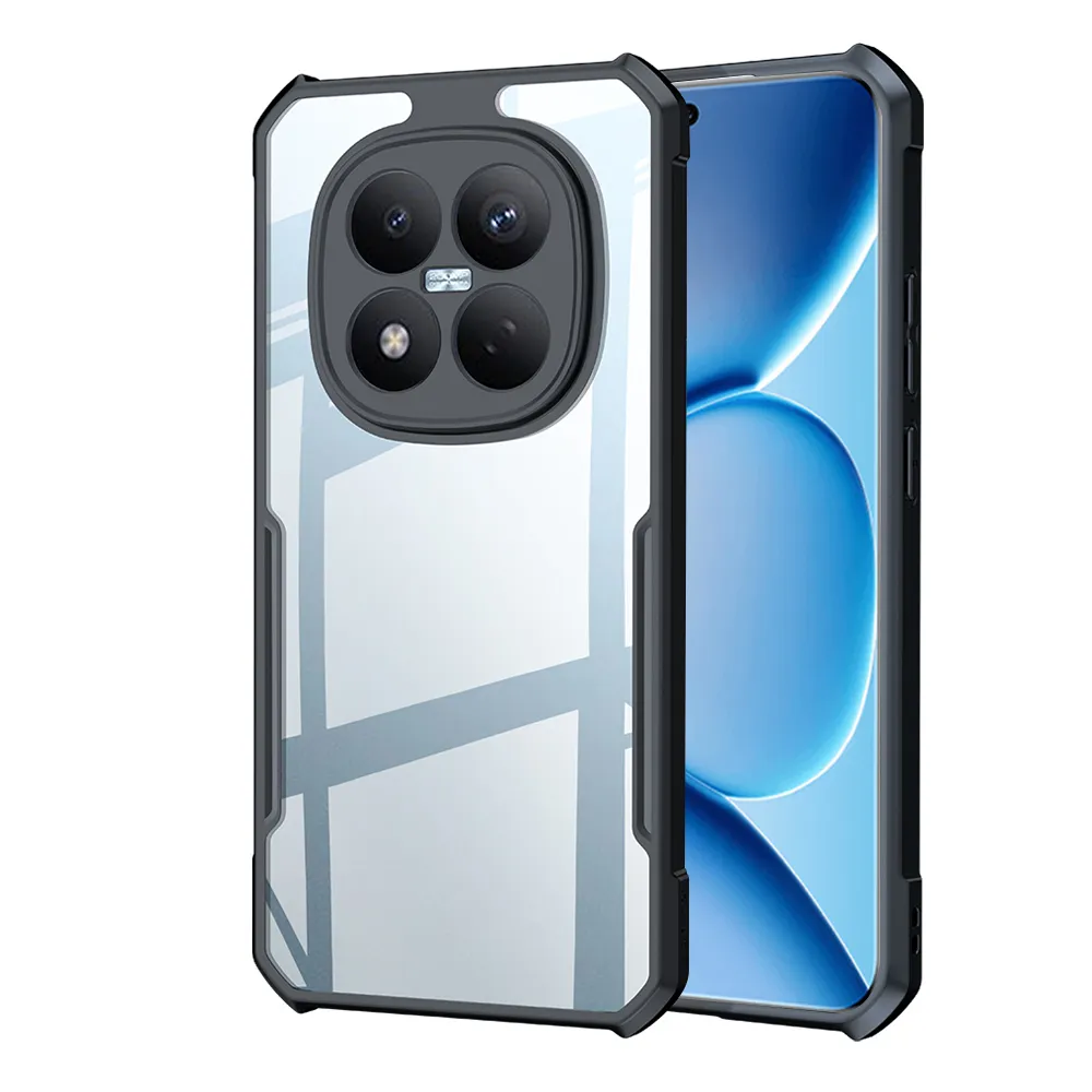 【XUNDD 訊迪】紅米Redmi Note 15 Pro 5G 軍事防摔 鏡頭全包覆 清透保護殼 手機殼(夜幕黑)
