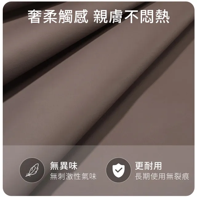 Tourix Nappa質感皮革汽車用頸枕 奢柔觸感三排釦高低調節 舒適雲朵棉立體支撐 座椅頭枕護頸靠枕