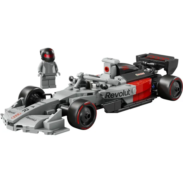 【LEGO 樂高】極速賽車系列 77259 Audi Revolut F1 Team R26 賽車(奧迪 模型車 玩具 積木)