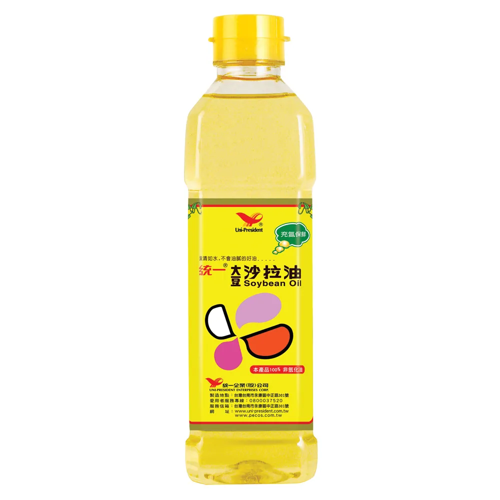 【統一】大豆沙拉油760mlx12入/箱