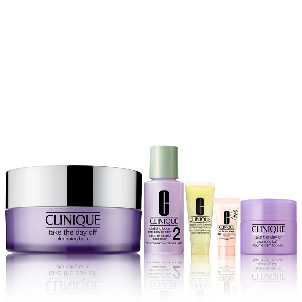 【CLINIQUE 倩碧】卸妝霜冠軍組(紫晶卸妝膏125ml)