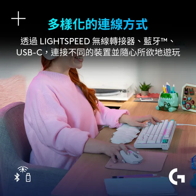 【Logitech G】G304 X SUPERLIGHT 無線電競滑鼠