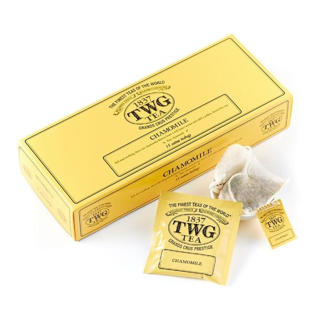【TWG Tea】手工純棉茶包 洋甘菊茶 15包/盒(Chamomile ;草本茶)