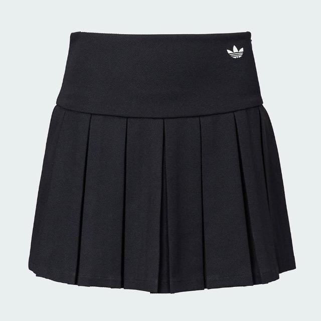 【adidas 愛迪達】運動 休閒 短袖 短裙 女裙 SKIRT(KG8257)
