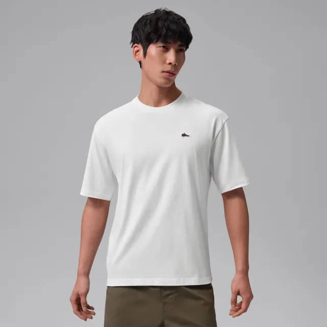 【NIKE 耐吉】短袖上衣 男 T恤 喬丹 AS M J BRND BR SNKR PCH SS CRW 白 IF3108-100