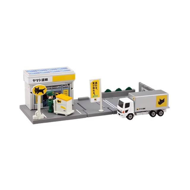 【TOMICA】新城鎮-黑貓宅急便組(附小車.人偶)