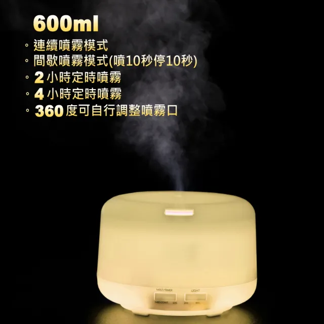 【ANDZEN】安得仁 超音波水氧機AZ-2600+台製12格木盒(買就送澳洲精油x4瓶/薰香/加濕器/香氛/擴香機/負離子)