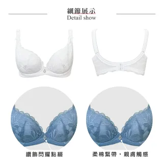 【Swear 思薇爾】撩波巴黎之春系列B-C罩涼感蕾絲集中包覆女內衣(奶油色)