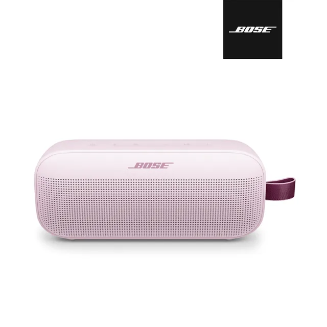 【BOSE】Soundlink Flex Ⅱ 防水防塵IP67 織帶掛環輕巧可攜式藍牙揚聲器 花瓣粉(第二代)
