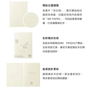 日本 MD PRODUCT《MD Notebook 筆記本》A5