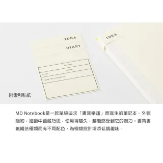 日本 MD PRODUCT《MD Notebook 筆記本》A5