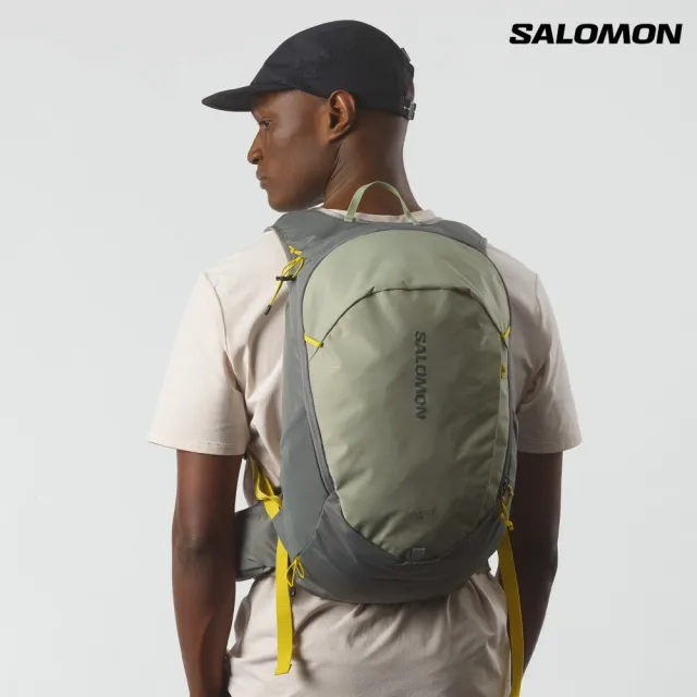 【salomon】TRAILBLAZER 20 多功能背包 石灰/海草綠/水芹綠