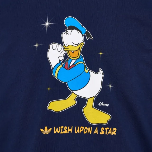 【adidas 愛迪達】短袖上衣 男 三葉草 亞規 DONALD WISH TEE 藍黃 KT7776