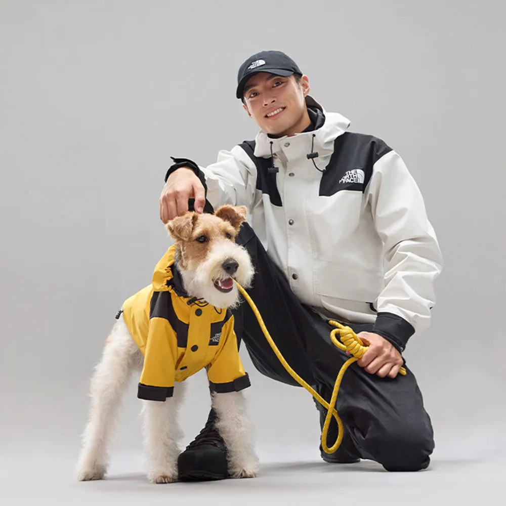【The North Face 官方旗艦】經典ICON-北面男款米白色FUTURELIGHT防水透氣衝鋒衣|8AKJROU