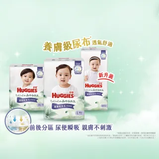 【HUGGIES 好奇】小森林黏貼型 M-XL(黏貼型紙尿褲/尿布/箱)