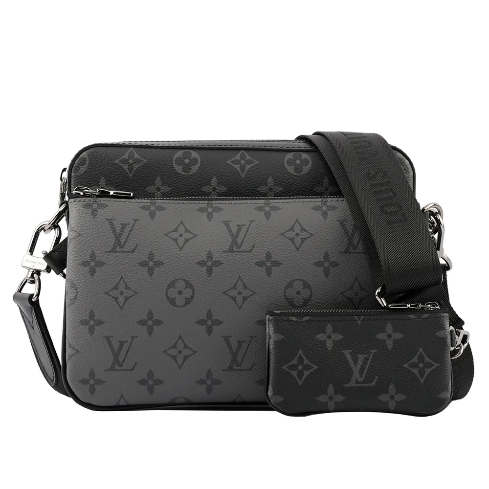 【Louis Vuitton 路易威登】Monogram TRIO 三合一郵差包(M69443)