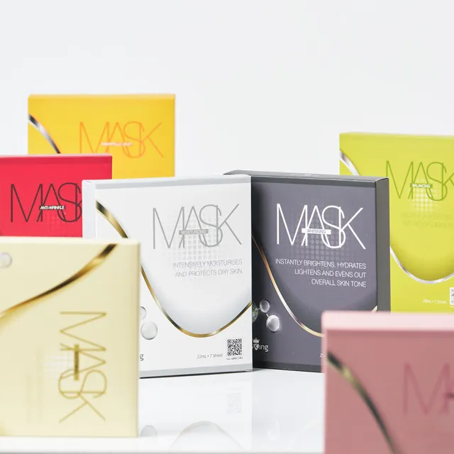 【Masking 膜靚】SPA級 強韌修護面膜(28片入;保濕修護/水嫩彈性/金盞花/緊實四胜肽)