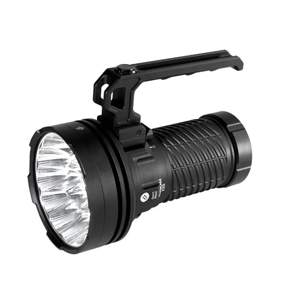 【ACEBEAM】電筒王 X25(22000流明 1505米 專業強光遠射手電筒 多彩氛圍燈 警示 露營 搜索)