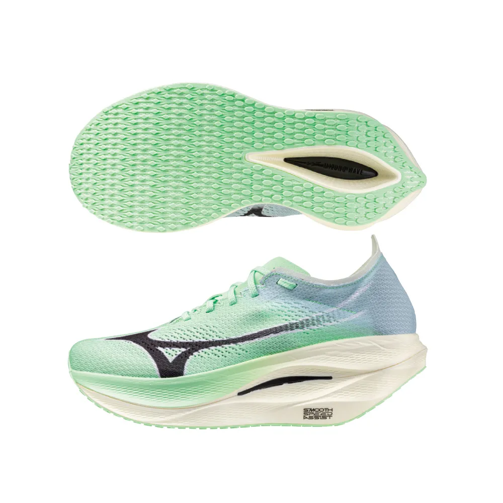 【MIZUNO 美津濃】WAVE REBELLION PRO 3 男款路跑鞋 U1GD253001(路跑鞋)