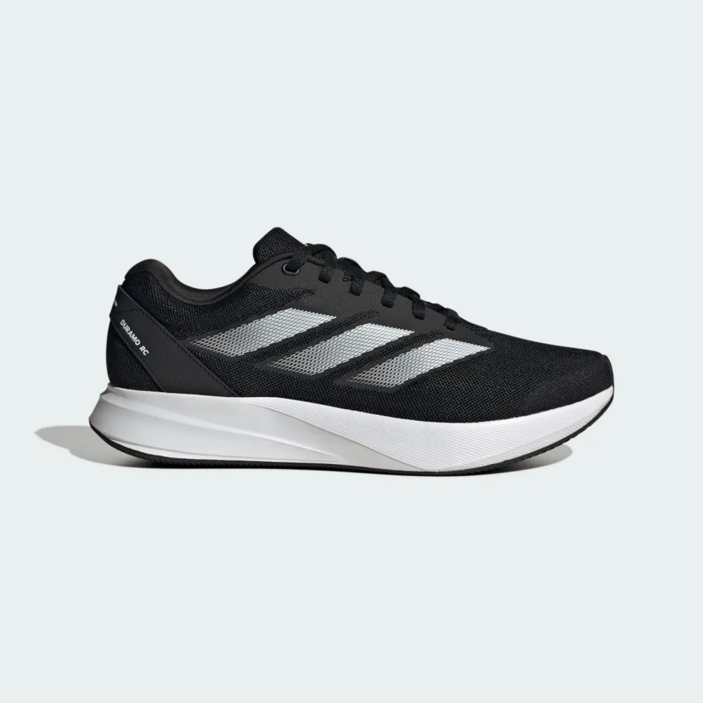 【adidas 愛迪達】Duramo RC U 男 慢跑鞋 運動鞋 跑鞋 輕量 緩震 舒適 黑 銀灰(ID2704)