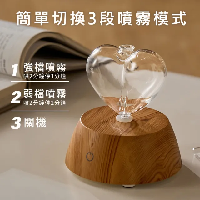 【ANDZEN】安得仁 擴香儀AZ-9000(買就送澳洲精油10mlx3瓶/香氛機/負離子/定時/玻璃/擴香機)