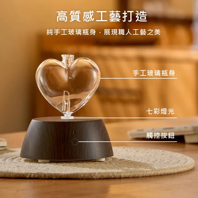 【ANDZEN】安得仁 擴香儀AZ-9000(買就送澳洲精油10mlx3瓶/香氛機/負離子/定時/玻璃/擴香機)