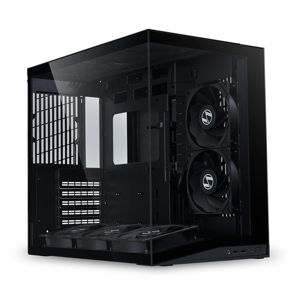 【LIAN LI 聯力】電腦機殼 PC-O11D MINI V2 FLOW-內建風扇