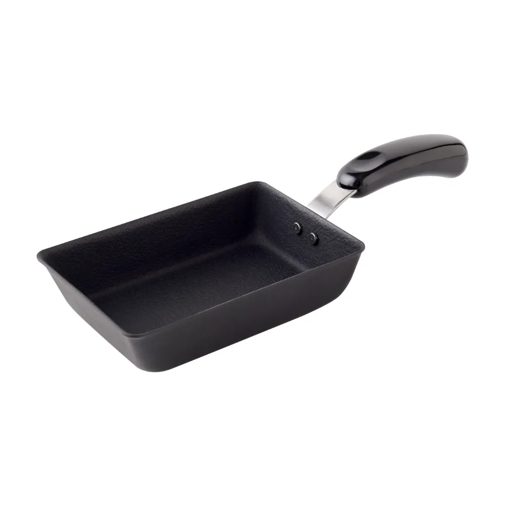 【Arnest】迷你系列 無塗層玉子燒鐵鍋_15cm(ih爐可用鍋/日本製玉子燒鍋/平底鍋)