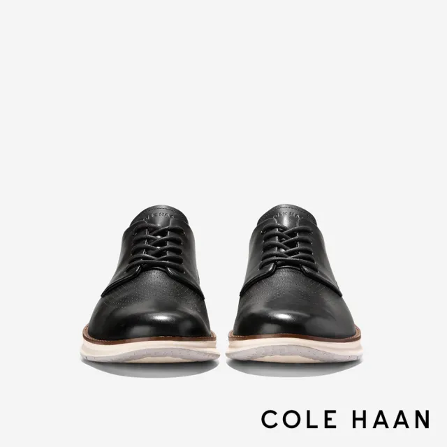 【Cole Haan】OriginalGrand Energyweave Oxfords 雷射打孔牛津鞋 男款寬楦 黑色(C41982)