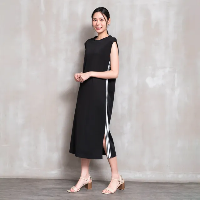 【perng yuh 芃諭名品】時髦律動 側條飾 小包袖 洋裝(2026 SS Collection｜5A春夏新品上市)