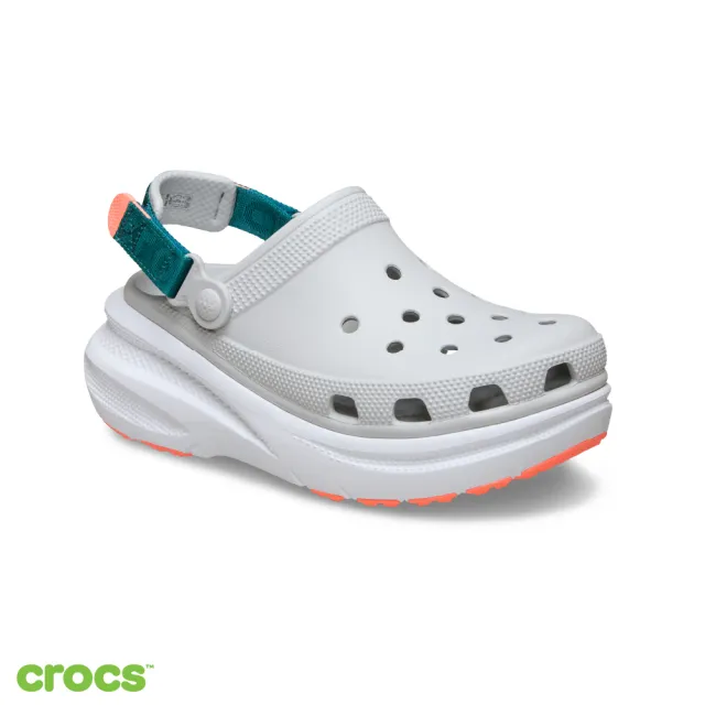 【Crocs】中性鞋 新系列 拼色動感泡芙 厚底克駱格(214096)
