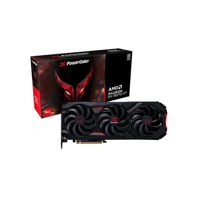 【PowerColor 撼訊】Red Devil RX9070XT 16G-E/OC 16G GDDR6 顯示卡