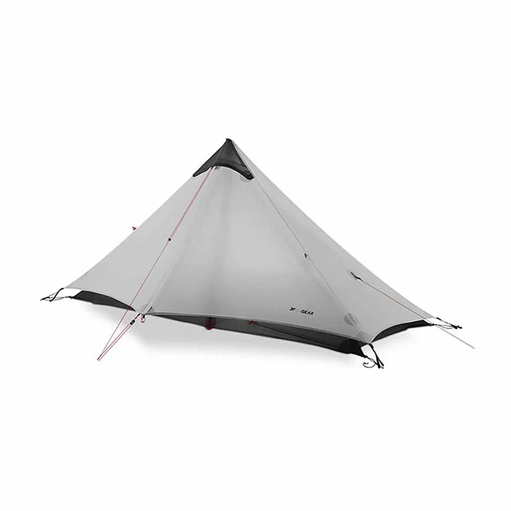 藍山1PRO 單人超輕量20D無桿帳篷(輕量化 一體帳 金字塔帳 登山 野營 露營帳篷 高山帳篷)