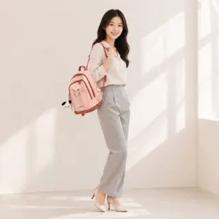 【EMMA SUE】雙11 兒童後背包 尼龍後背包 包包 後背包 奶茶色包包 小包包 後背包 ins小物 小後背