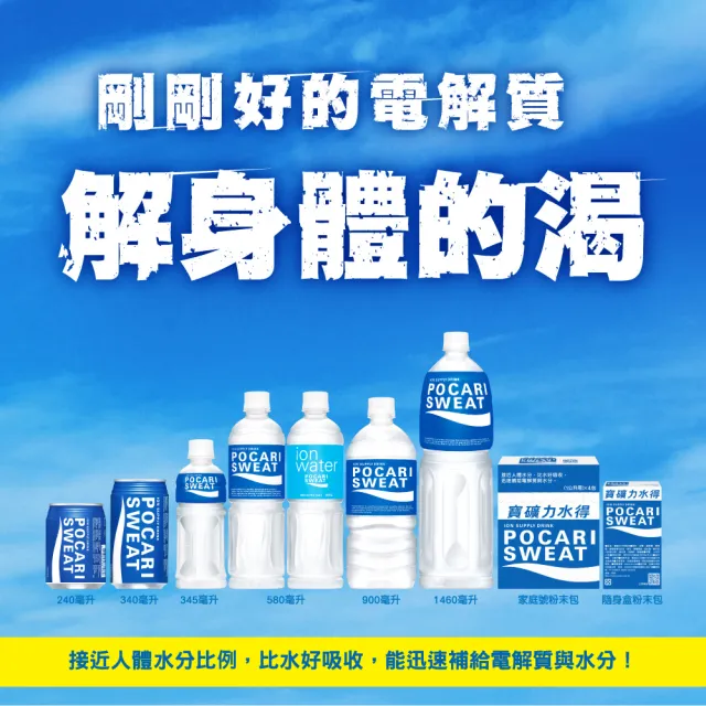 【寶礦力水得】寶礦力水得-ION WATER低卡580ml(共24入 )