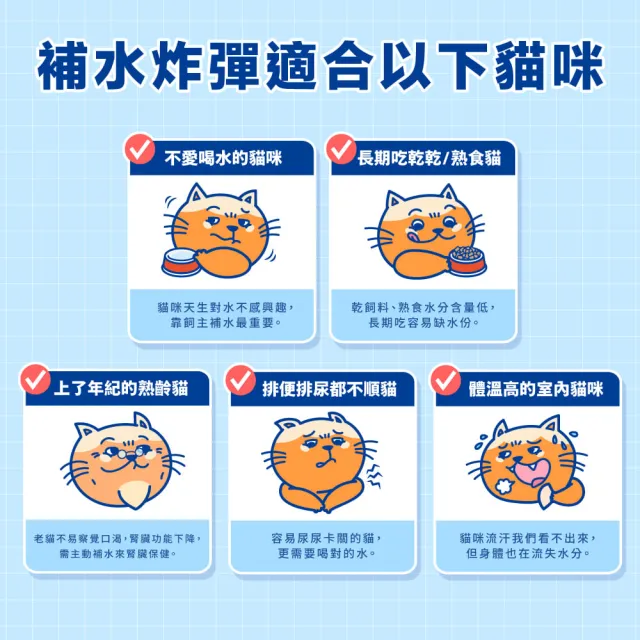 【PAW PAW LAND 肉球世界】補水炸彈主食餐包45g×20入(貓咪主食餐包)