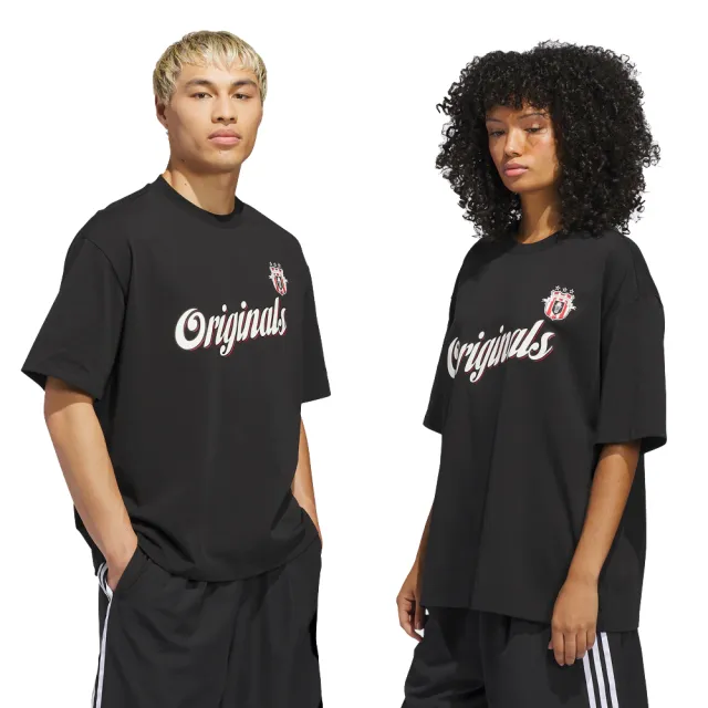 【adidas 愛迪達】圓領短袖T恤 OG Team Tee  男女 - JZ7788