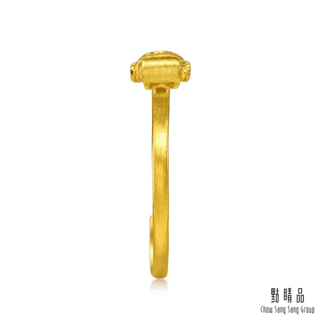 【點睛品】網路獨家款 雙層蝴蝶結 黃金戒指_計價黃金